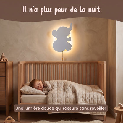 Nino Éléphant™XL – Veilleuse Murale LED