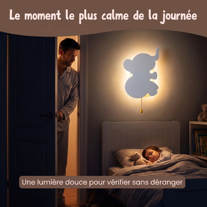 Nino Éléphant™XL – Veilleuse Murale LED