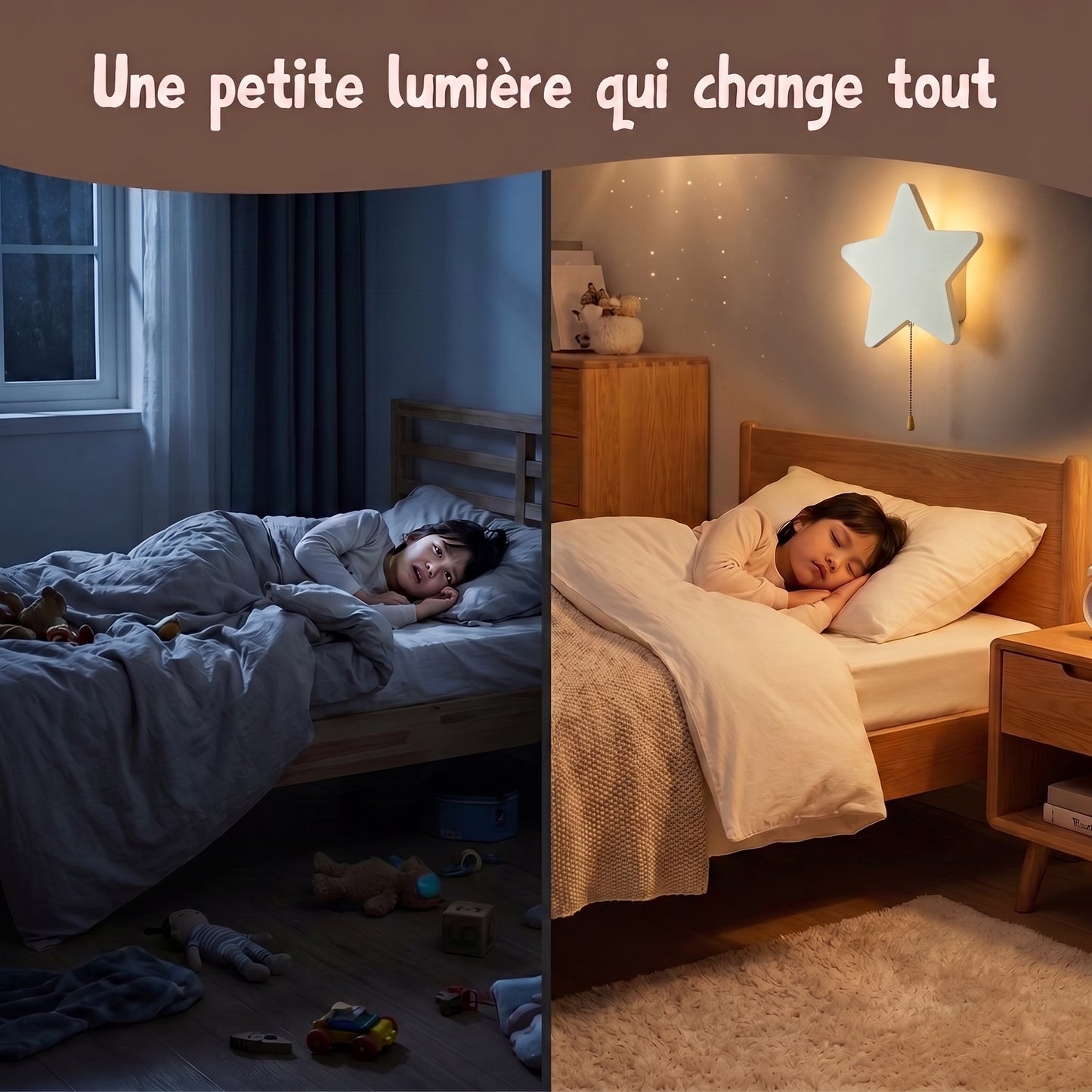 Nino Étoile™ – Veilleuse Murale LED
