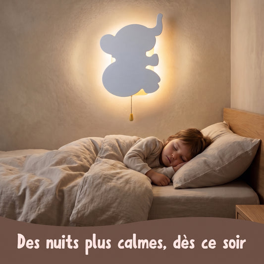 Nino Éléphant™XL – Veilleuse Murale LED