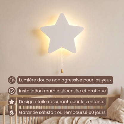Nino Étoile™ – Veilleuse Murale LED