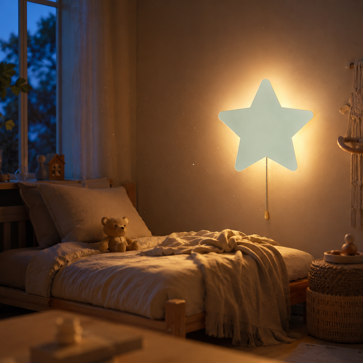 Nino Étoile™ – Veilleuse Murale LED