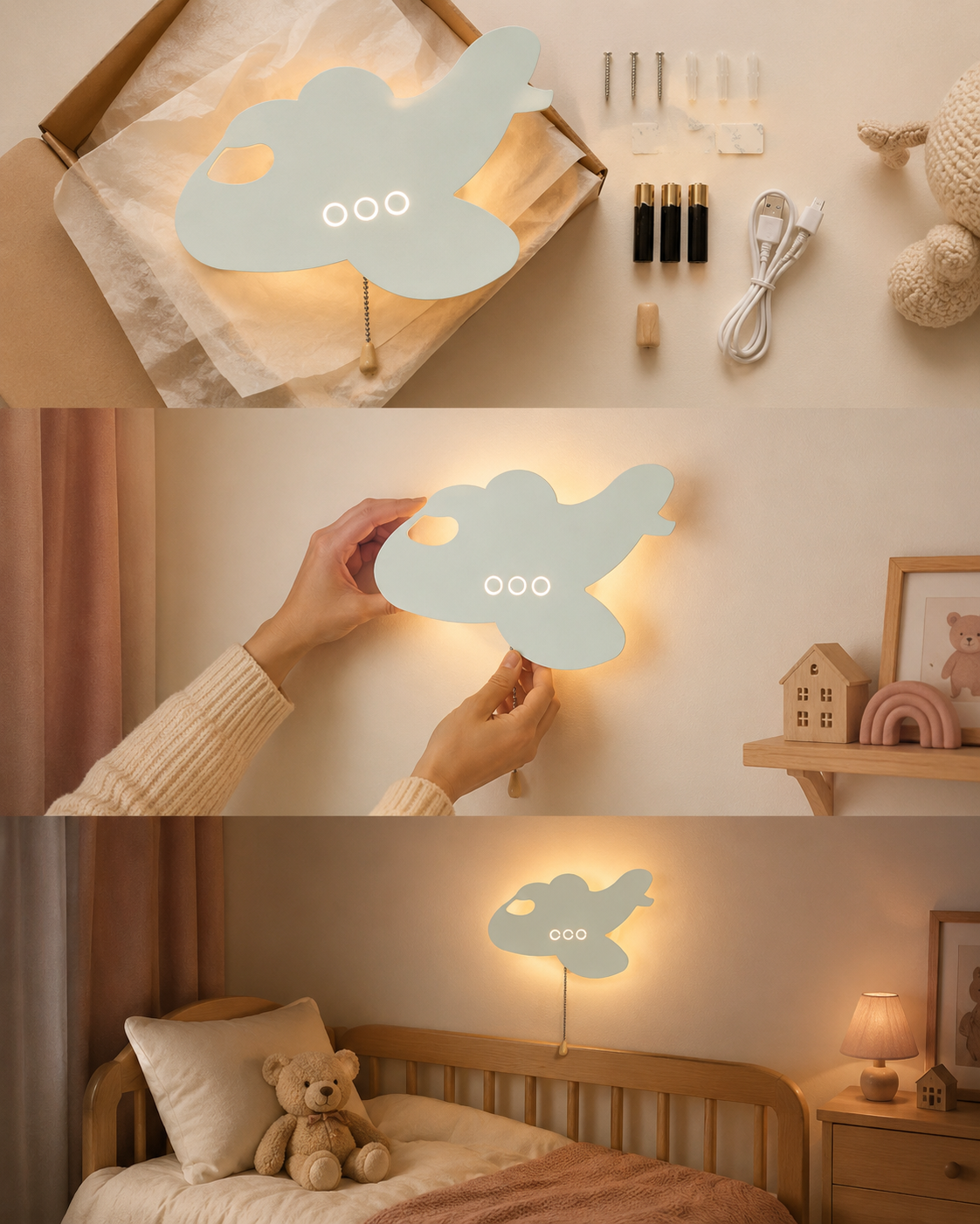 De la boîte à la première nuit paisible en 5 minutes